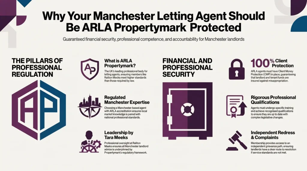 ARLA letting agent in Manchester, ARLA Propertymark in Manchester, regulated letting agent Manchester