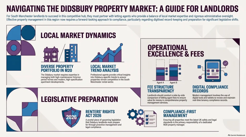 letting agents Didsbury, Didsbury property management, M20 letting agents, South Manchester landlords, Renters Rights Act 2026, M20 property management, Manchester letting agents