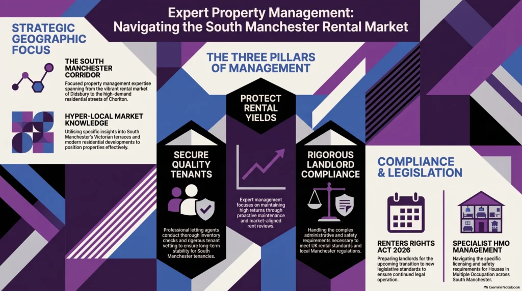 South Manchester property management, Didsbury letting agents, Chorlton property lettings, HMO management Manchester, Renters Rights Act, landlord compliance Manchester, EPC grade C landlords